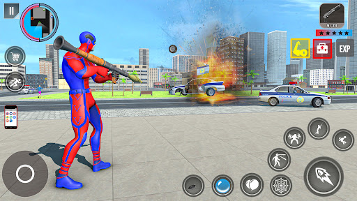 Rope Action City Fighting Game screenshot