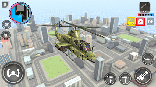 Rope Action City Fighting Game screenshot