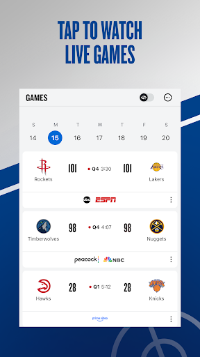 NBA: Live Games & Scores screenshot