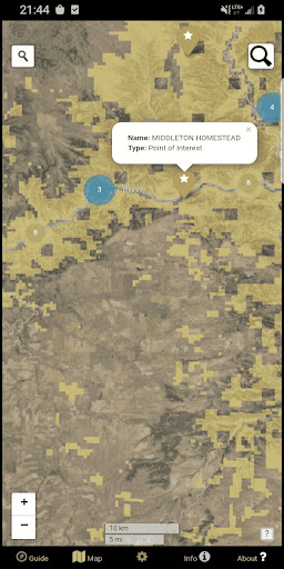 BLM Public Lands Map Guide USA screenshot