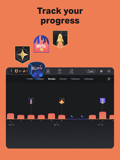 Yousician: Learn & Play Guitar screenshot