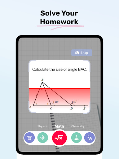 Homework AI - Math & Essay App screenshot