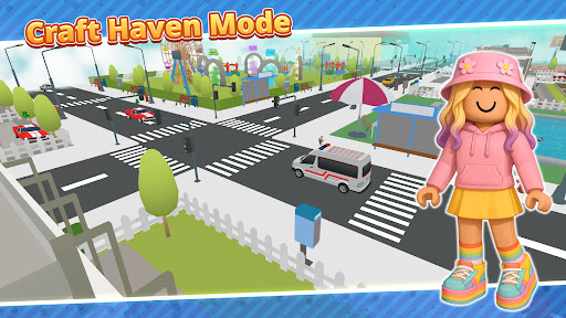 Obby Block World: Craft City screenshot