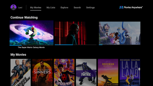 Movies Anywhere screenshot