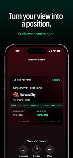 Kalshi: Trade News & Sports screenshot