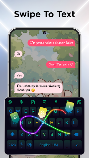 LED Keyboard: Colorful Backlit screenshot