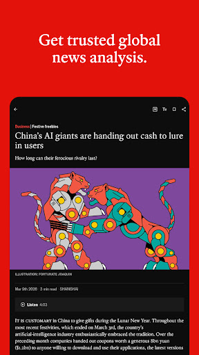 The Economist - World News screenshot