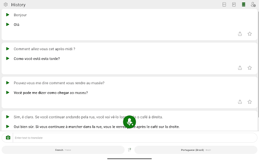 Microsoft Translator screenshot