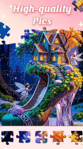 Whimsical House Jigsaw screenshot