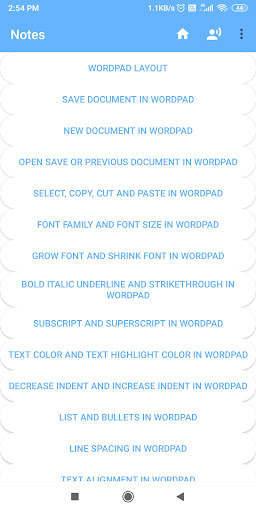 WordPad - Easy To Learn screenshot