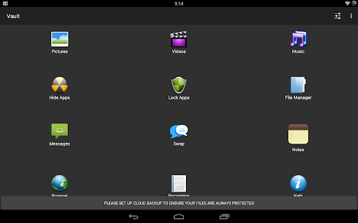 Hide Photos, Video and App Loc screenshot