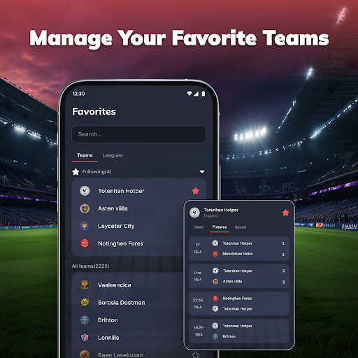 MatchLive: Football Live Score screenshot
