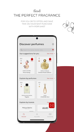 PERFUMIST Perfumes Advisor screenshot