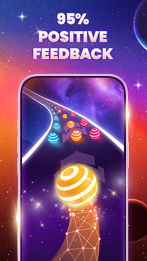 Dancing Road Color Balls Match screenshot