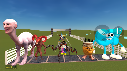 Nextbots In Playground mod screenshot