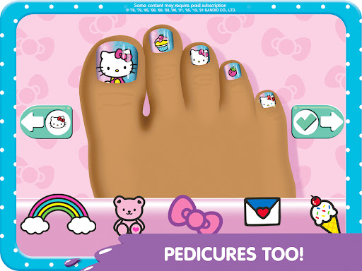 Hello Kitty Nail Salon screenshot