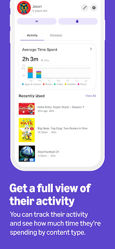 Amazon Kids Parent Dashboard screenshot