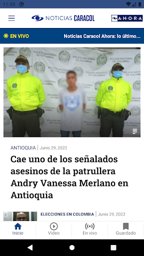 Noticias Caracol screenshot