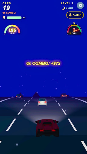 Retro Road Racer - Car Racing screenshot