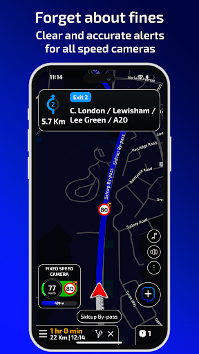 Radarbot: Radar Detector, GPS screenshot