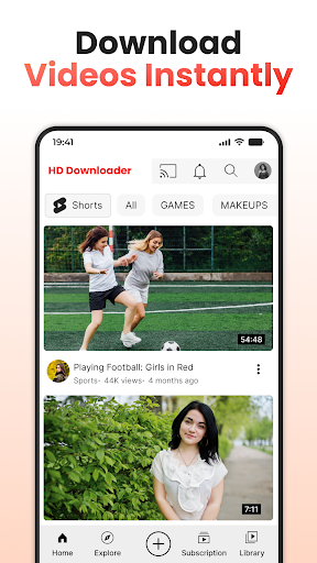 Video Downloader and 4k Player screenshot