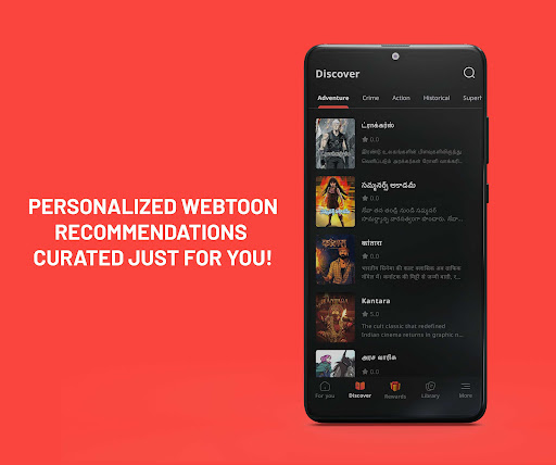 Toonsutra: Webtoon & Manga App screenshot