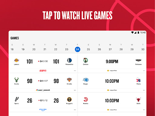 NBA: Live Games & Scores screenshot