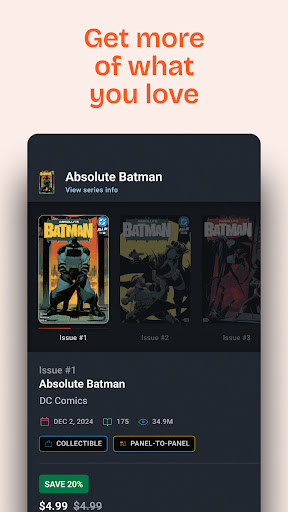 GlobalComix: Comics and Manga screenshot