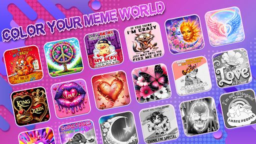 Meme Color Pro：Color by Number screenshot