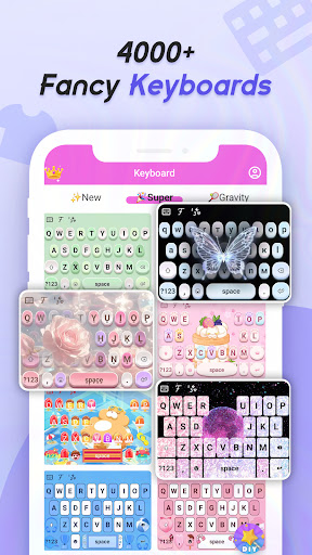 Cool Fonts Keyboard & Themes screenshot