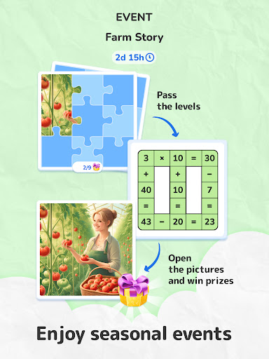 Math Crossword — Number puzzle screenshot