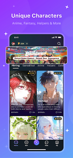HiWaifu: AI Friend & Waifu Hub screenshot