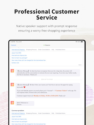 Doorzo – Buy & Bid from Japan screenshot
