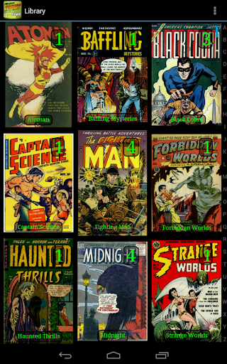 Challenger Comics Viewer screenshot