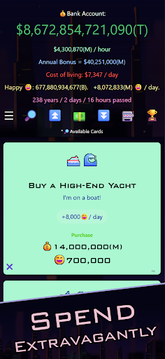 Idle Trillionaire: Money Game screenshot