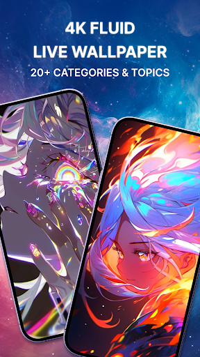 Magic Fluid: Live 4D wallpaper screenshot