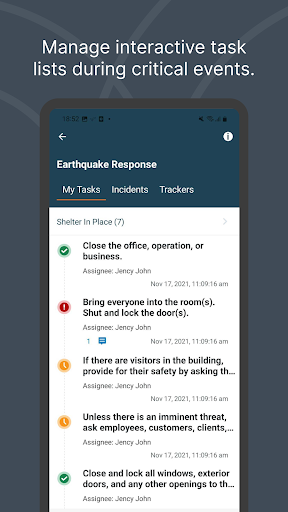 Everbridge screenshot