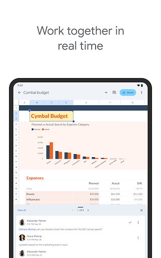 Google Sheets screenshot