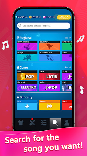 Beat Piano Music - EDM Tiles screenshot
