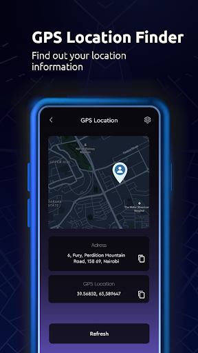 Maps All in One, Speedometer screenshot