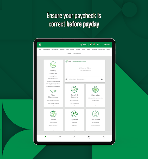 Paycom screenshot