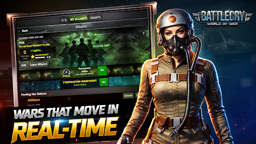 BattleCry: World War Game RPG screenshot