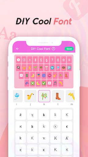 Cool Fonts Keyboard & Themes screenshot
