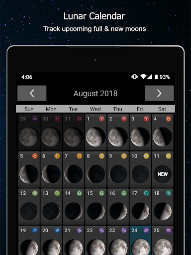 Phases of the Moon screenshot
