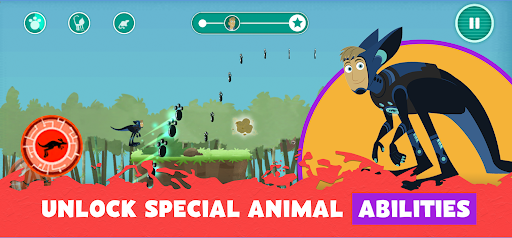 Wild Kratts Rescue Run screenshot