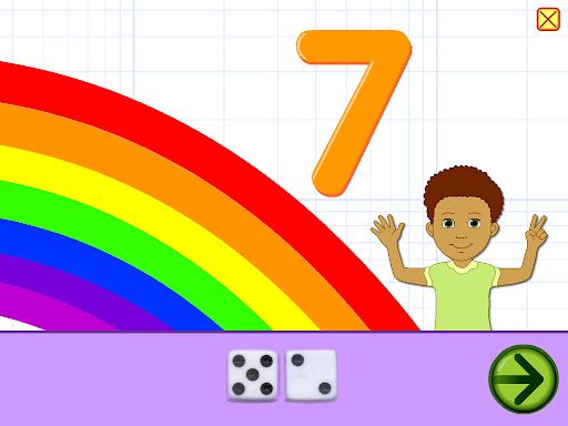 Starfall Numbers screenshot