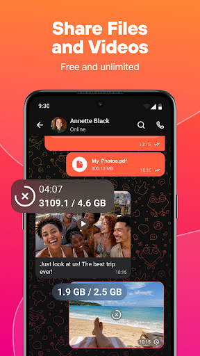 Online chat, calls - Gem Space screenshot