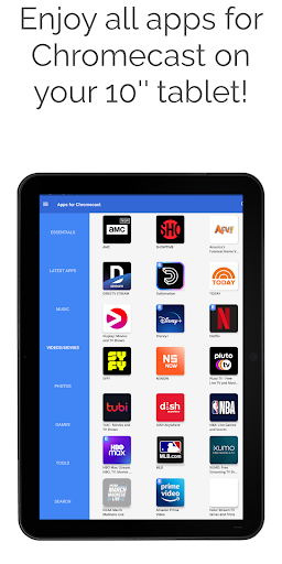 Apps for Chromecast & TV screenshot
