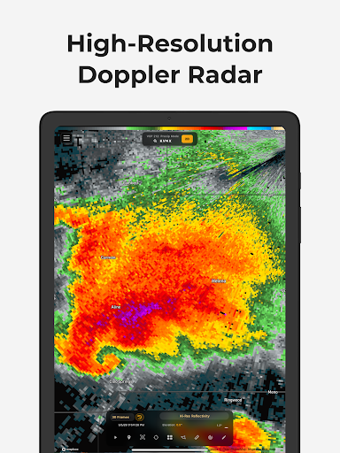 RadarOmega: Doppler Radar App screenshot