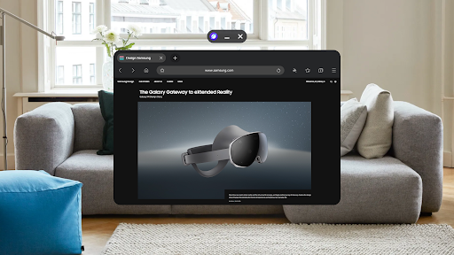 Samsung Browser screenshot